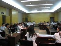 2013年春季新学期门诊工作安排及门诊医生与医技科室沟通座谈会