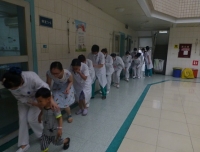  小儿感染科应急演练———消防撤离