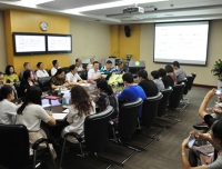 一次特别接地气的党课——记张林院长在行政二支部讲党课