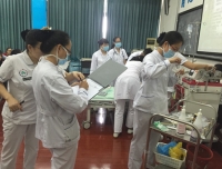 医护联合情景模拟  团队协作抢救生命