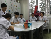 超声科开展以迎检工作为重点的科务会议