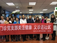 关注健康,义诊进社区