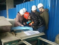 消毒供应中心工作人员前往锦江院区现场查看消毒供应中心