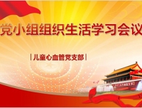 儿童心血管党支部开展十八届六中全会会议精神专题学习