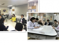 王素霞书记参加小儿血液科和病理科民主生活会