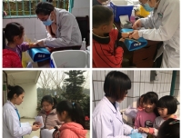 检验科赴安岳开展免费体检公益活动