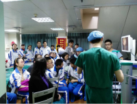 妇科手术室顺利完成成都七中学子职业体验活动