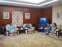 热烈欢迎美国费城儿童医院心脏中心胎儿心血管影像部主任田志云教授来我院进行学术交流