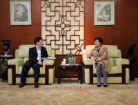 宜宾市江安县到我院洽谈区域联盟医院合作事宜