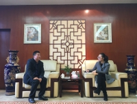 米易县人民政府赴我院洽谈医联体深入合作事宜