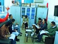 医院监督检查小组深入后勤管理部开展监督检查