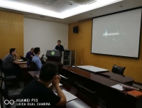 信息管理部开展区块链+医疗信息化主题讲座