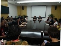 常州妇幼保健管理干部培训班学员到我院参观学习