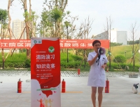 检验科首次在锦江院区开展消防演习