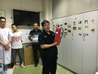 超声科开展消防安全知识培训