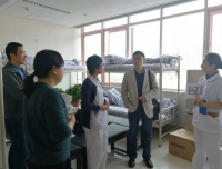 医院王晓东副院长带领相关部门到锦江院区产科现场调研解决问题