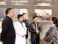 西藏自治区政府罗梅副主席一行到我院锦江院区现场考察调研