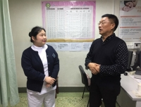 妇产科门诊接待南方医科大学护理学院领导来院督查教学工作