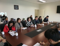 我院锦江院区现场召开锦江院区二期工程总承包单位及监理单位前期工作会
