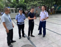 我院华西院区接受成都市应急管理局
消防安全交叉检查