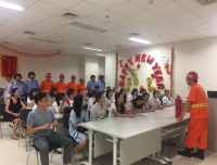 锦江院区急诊科开展“安全生产月”消防培训及应急逃生演练