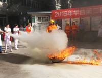 我院华西院区消防应急疏散演练