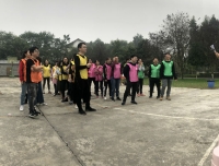 全力以赴，勇往直前
——记超声科开展团队拓展活动
