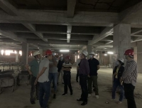 锦江院区二期项目地下室及后勤综合楼主体通过验收
