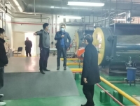 王晓东副院长春节前抽查锦江院区后勤保障重点工作