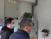 成都市武侯生态环境局对我院开展2021年春节环境安全检查