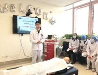 我科举行2021年春节前CPR及除颤仪使用培训
