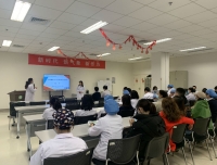 贯彻落实“三病”防控工作
--我院院长助理蒲杰教授参加生殖医学科授课讲座
