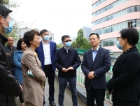省卫健领导委莅临我院锦江院区现场调研检查