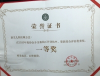 祝贺新生儿医师分会荣获四川省医师协会2020年度综合评估一等奖