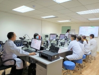 检验科首次在医学模拟中心开展形态学教学活动