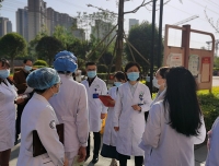 牛晓宇副院长带队开展双院区“五一”节前医疗安全及疫情防控检查