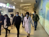 成都市第三人民医院到我院参观学习