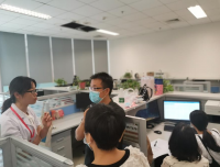 成都市预防艾滋病母婴传播管理办公室对我院“三病”工作进行督导