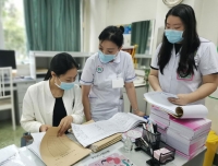 成都市预防艾滋病母婴传播管理办公室对我院华西院区“三病”工作进行督导