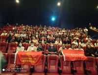 如果信仰有颜色，那一定是中国红！——超声科组织观影《长津湖》活动