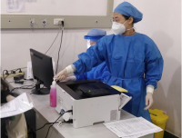 医学遗传科/产前诊断中心联合医院感染管理部成功为居家隔离期孕妇完成羊膜腔穿刺术